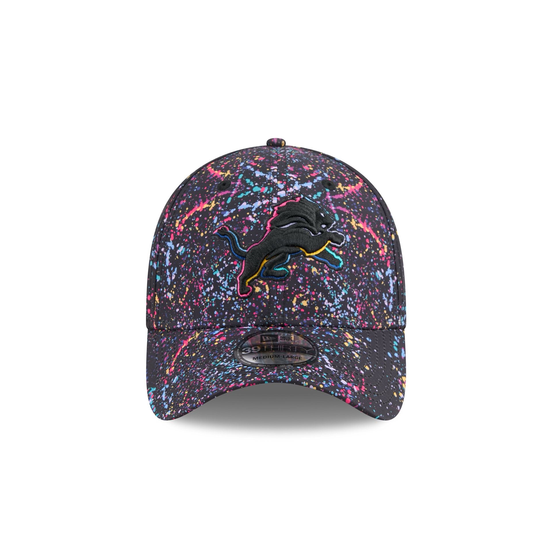 Detroit Lions 2025 Crucial Catch 39THIRTY Stretch Fit Hat – New