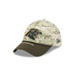 Carolina Panthers 2025 Salute to Service Digi Camo 39THIRTY Stretch Fit Hat