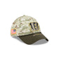 Cincinnati Bengals 2025 Salute to Service Digi Camo 39THIRTY Stretch Fit Hat