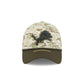 Detroit Lions 2025 Salute to Service Digi Camo 39THIRTY Stretch Fit Hat