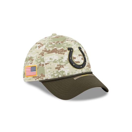 Indianapolis Colts 2025 Salute to Service Digi Camo 39THIRTY Stretch Fit Hat - New Era Cap