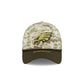 Philadelphia Eagles 2025 Salute to Service Digi Camo 39THIRTY Stretch Fit Hat