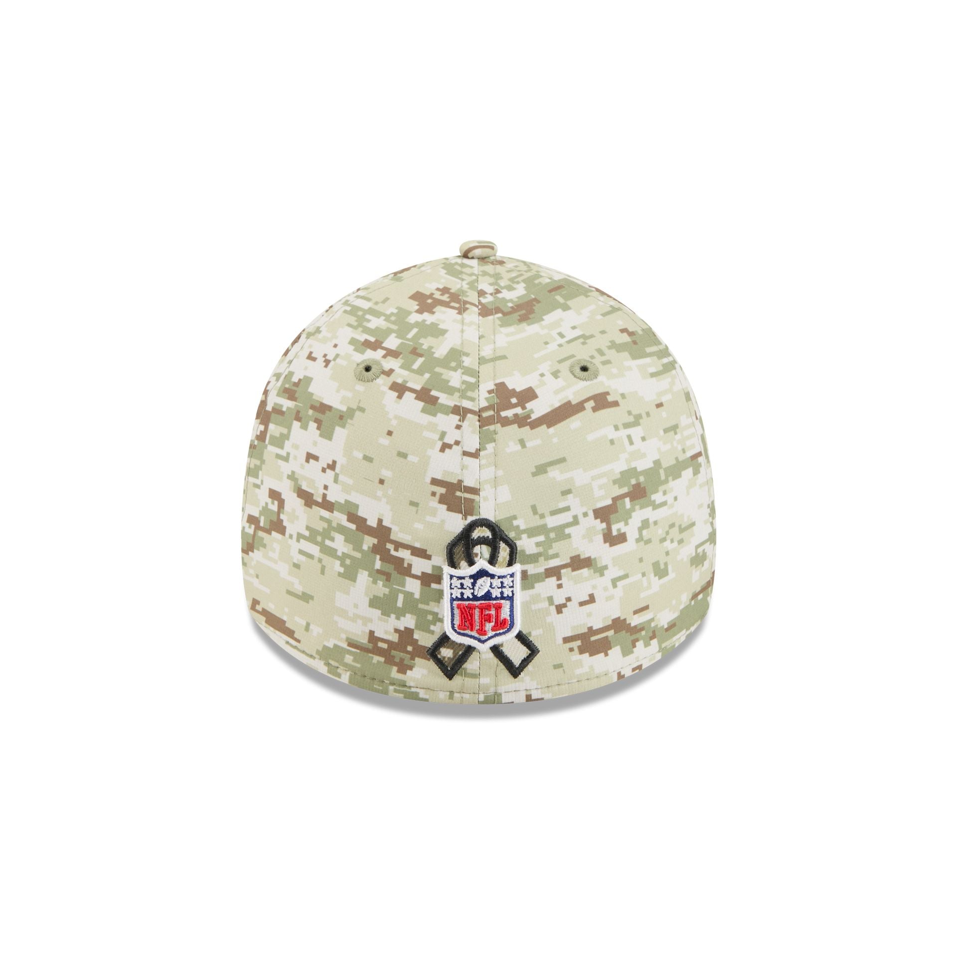Los Angeles Rams 2025 Salute to Service Digi Camo 39THIRTY Stretch Fit Hat