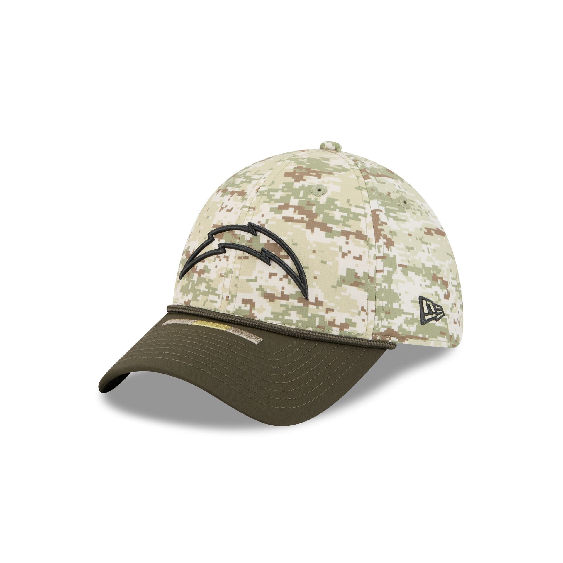 Los Angeles Chargers 2025 Salute to Service Digi Camo 39THIRTY Stretch Fit Hat