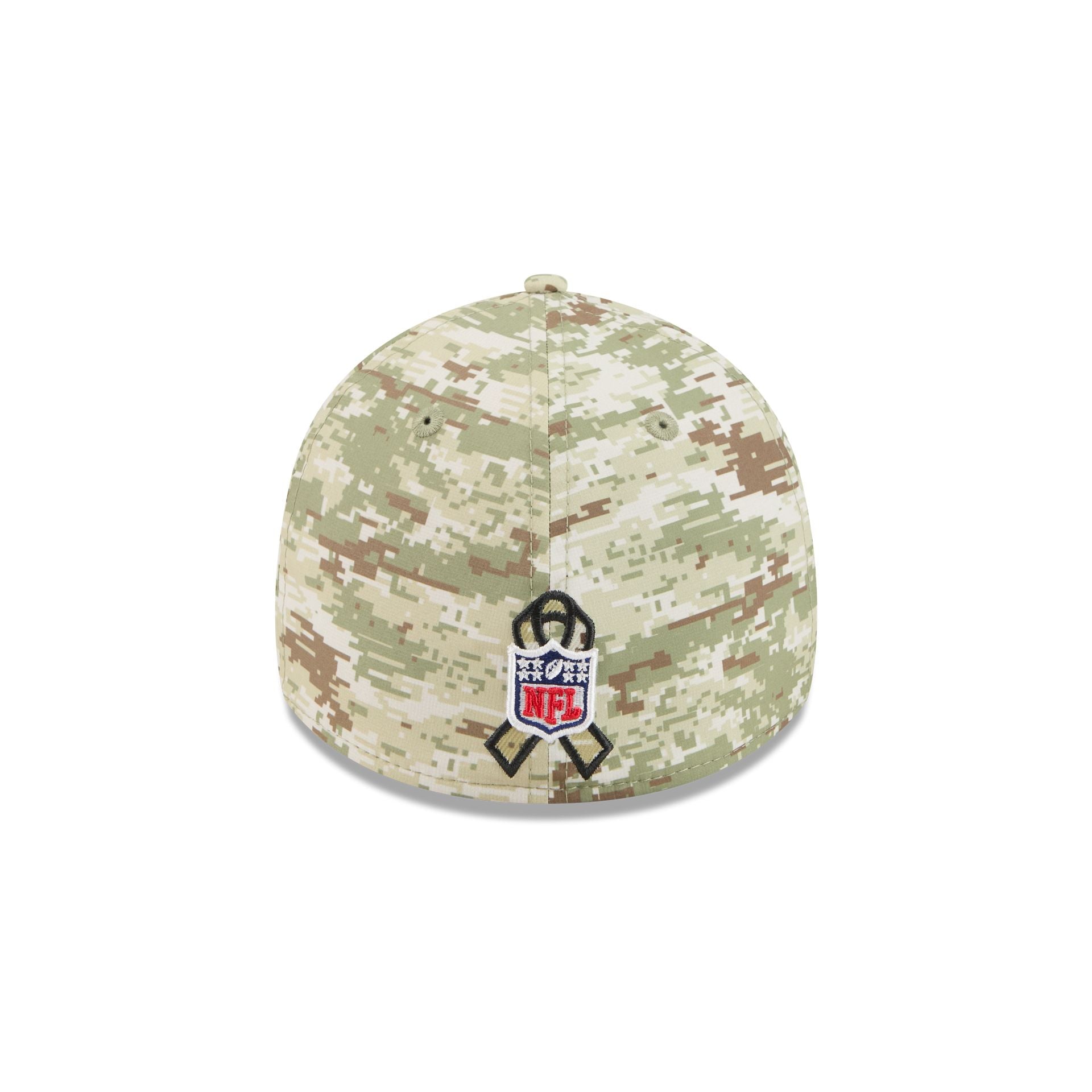 Kansas City Chiefs 2025 Salute to Service Digi Camo 39THIRTY Stretch Fit Hat