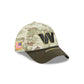 Washington Commanders 2025 Salute to Service Digi Camo 39THIRTY Stretch Fit Hat