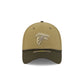 Atlanta Falcons 2025 Salute to Service 39THIRTY Stretch Fit Hat