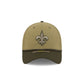 New Orleans Saints 2025 Salute to Service 39THIRTY Stretch Fit Hat
