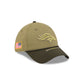 Denver Broncos 2025 Salute to Service 39THIRTY Stretch Fit Hat