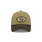 San Francisco 49ers 2025 Salute to Service 39THIRTY Stretch Fit Hat