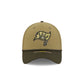 Tampa Bay Buccaneers 2025 Salute to Service 39THIRTY Stretch Fit Hat