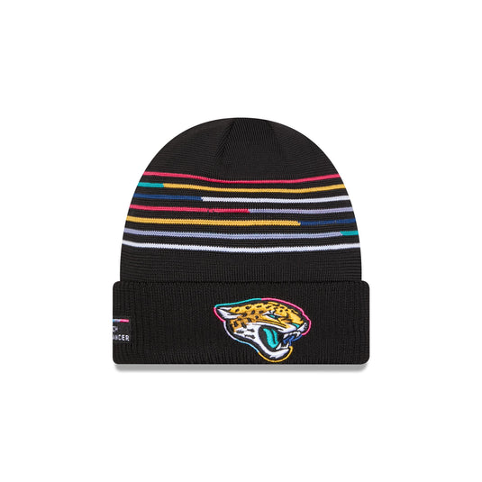 Jacksonville Jaguars 2025 Crucial Catch Cuff Knit Hat - New Era Cap