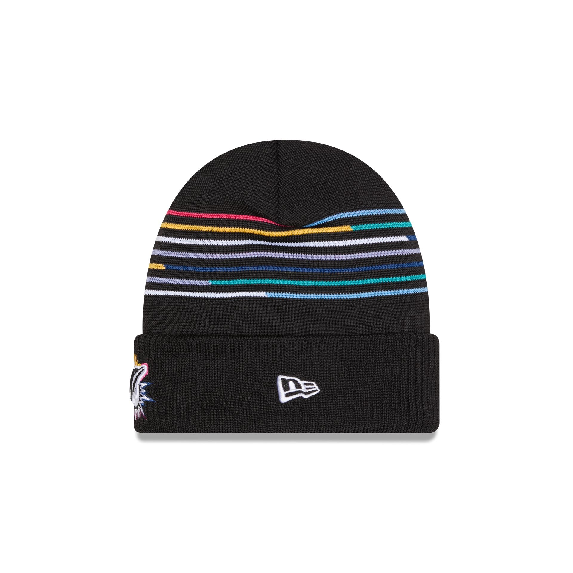 Miami Dolphins 2025 Crucial Catch Cuff Knit Hat – New Era Cap