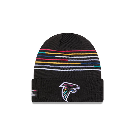 Atlanta Falcons 2025 Crucial Catch Cuff Knit Hat - New Era Cap