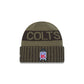 Indianapolis Colts 2025 Salute to Service Cuff Knit Hat
