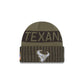 Houston Texans 2025 Salute to Service Cuff Knit Hat