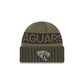 Jacksonville Jaguars 2025 Salute to Service Cuff Knit Hat