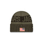 Jacksonville Jaguars 2025 Salute to Service Cuff Knit Hat