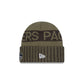 Green Bay Packers 2025 Salute to Service Cuff Knit Hat