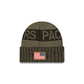 Green Bay Packers 2025 Salute to Service Cuff Knit Hat