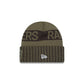 Las Vegas Raiders 2025 Salute to Service Cuff Knit Hat