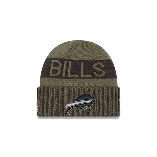 Buffalo Bills 2025 Salute to Service Cuff Knit Hat - New Era Cap