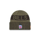 Buffalo Bills 2025 Salute to Service Cuff Knit Hat