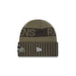 Baltimore Ravens 2025 Salute to Service Cuff Knit Hat