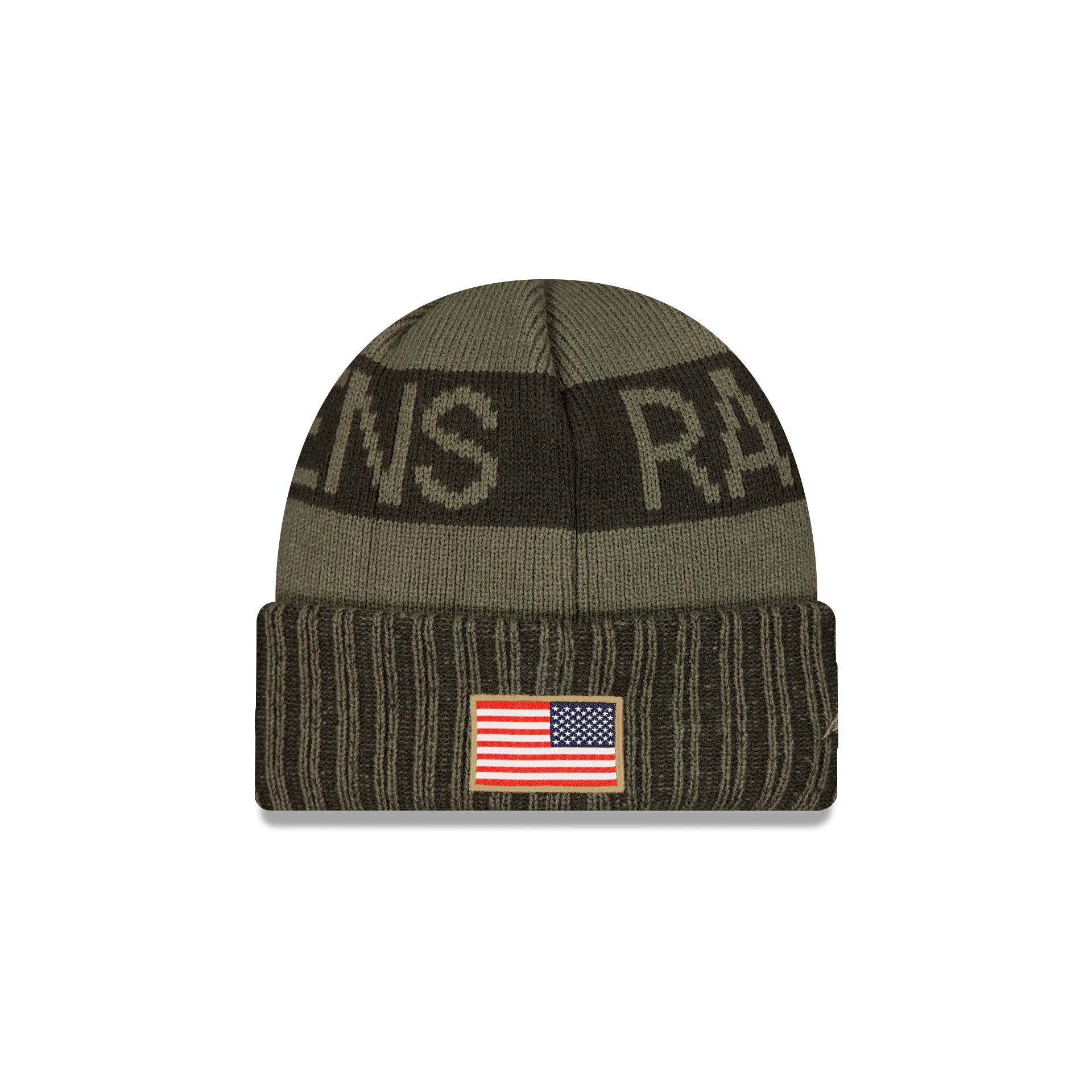 Baltimore Ravens 2025 Salute to Service Cuff Knit Hat