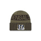 Cincinnati Bengals 2025 Salute to Service Cuff Knit Hat