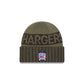 Los Angeles Chargers 2025 Salute to Service Cuff Knit Hat