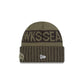 Seattle Seahawks 2025 Salute to Service Cuff Knit Hat