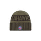 Seattle Seahawks 2025 Salute to Service Cuff Knit Hat