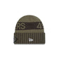 San Francisco 49ers 2025 Salute to Service Cuff Knit Hat