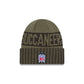 Tampa Bay Buccaneers 2025 Salute to Service Cuff Knit Hat