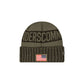 Washington Commanders 2025 Salute to Service Cuff Knit Hat