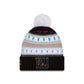 New York Giants 2025 Crucial Catch Women's Pom Knit Hat