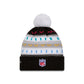 Minnesota Vikings 2025 Crucial Catch Women's Pom Knit Hat