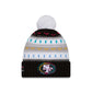 San Francisco 49ers 2025 Crucial Catch Women's Pom Knit Hat