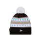 New England Patriots 2025 Crucial Catch Women's Pom Knit Hat