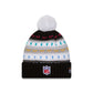 Seattle Seahawks 2025 Crucial Catch Women's Pom Knit Hat