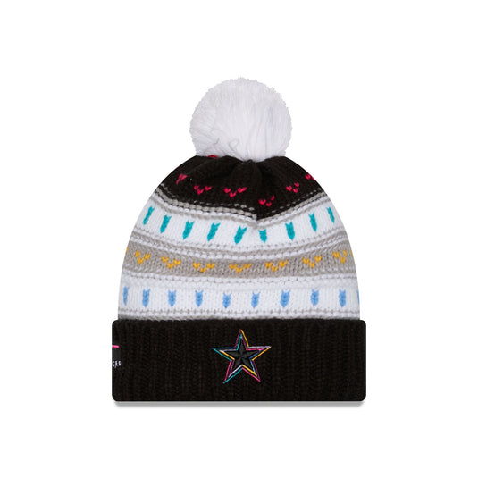 Dallas Cowboys 2025 Crucial Catch Women's Pom Knit Hat - New Era Cap