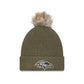Baltimore Ravens 2025 Salute to Service Women's Pom Knit Hat