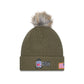 Chicago Bears 2025 Salute to Service Women's Pom Knit Hat