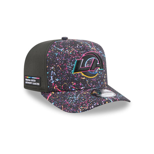 Los Angeles Rams 2025 Crucial Catch 9FIFTY A-Frame Snapback Hat - New Era Cap