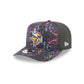 Minnesota Vikings 2025 Crucial Catch 9FIFTY A-Frame Snapback Hat