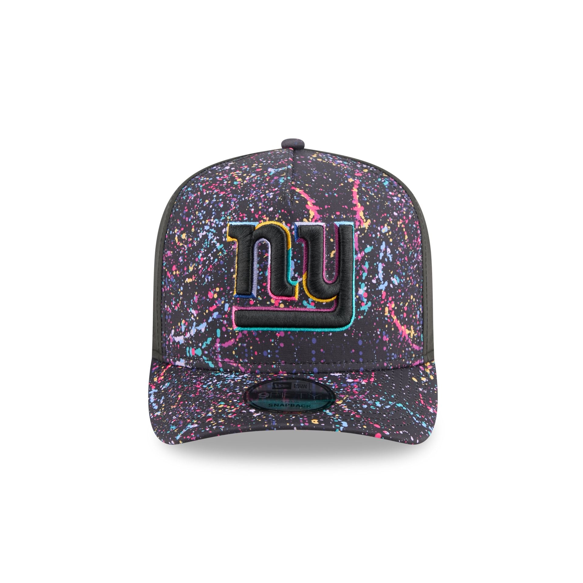 New York Giants 2025 Crucial Catch 9FIFTY A-Frame Snapback Hat