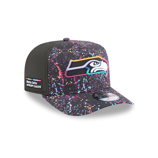Seattle Seahawks 2025 Crucial Catch 9FIFTY A-Frame Snapback Hat - New Era Cap