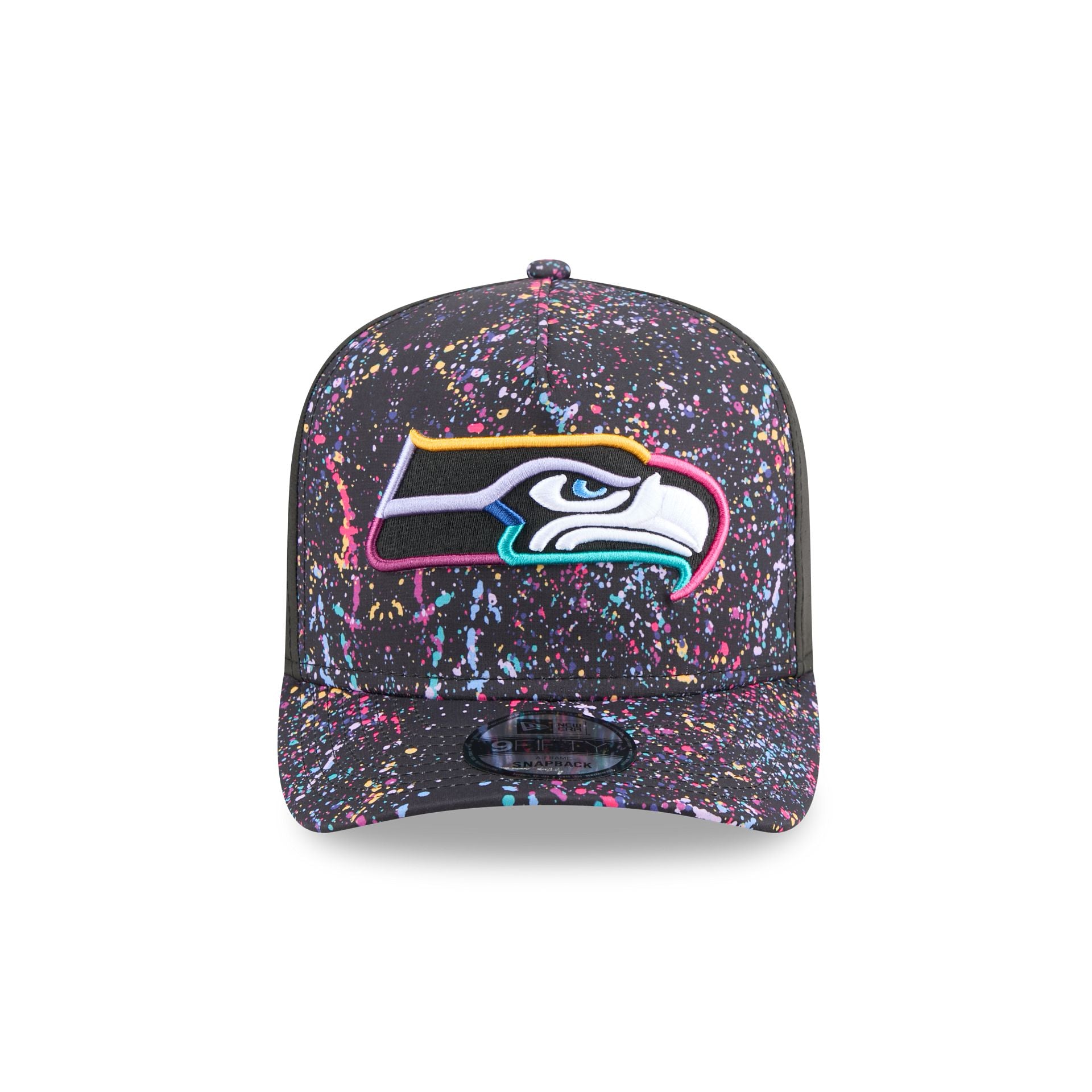 Seattle Seahawks 2025 Crucial Catch 9FIFTY A-Frame Snapback Hat