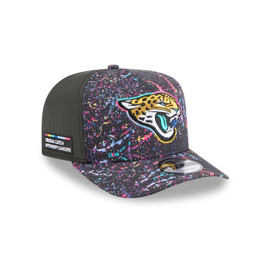 Jacksonville Jaguars 2025 Crucial Catch 9FIFTY A-Frame Snapback Hat - New Era Cap